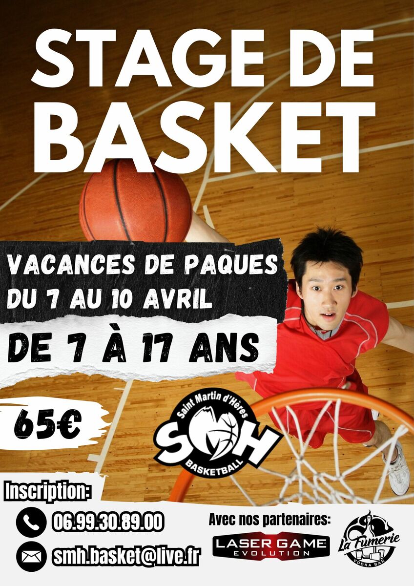 STAGE DE BASKET 2026