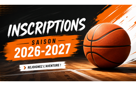 NOUVELLES INSCRIPTIONS 2026-27